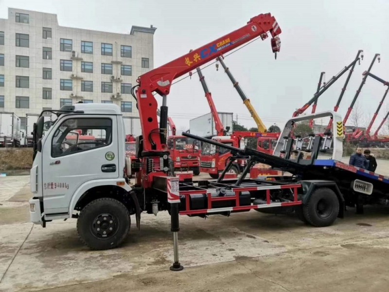 東風(fēng)大多利卡一拖二清障車