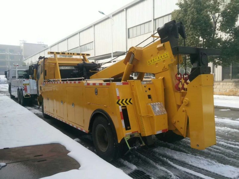 解放單橋拖吊聯體（一托一）清障車