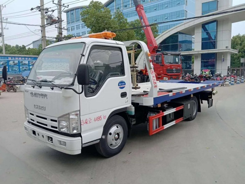 五十鈴藍(lán)牌一拖二清障車