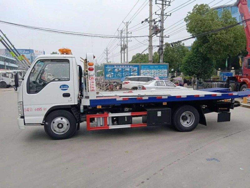 五十鈴藍(lán)牌一拖二清障車