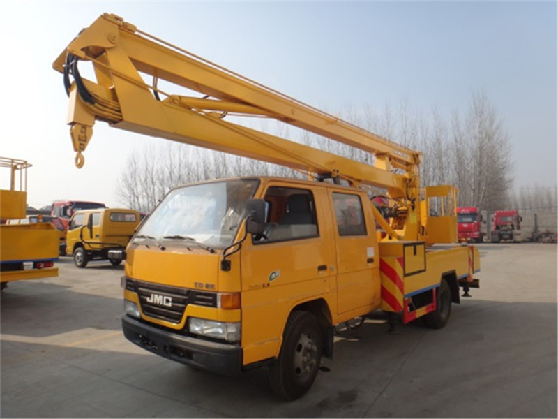 江鈴雙排14米高空作業車圖片