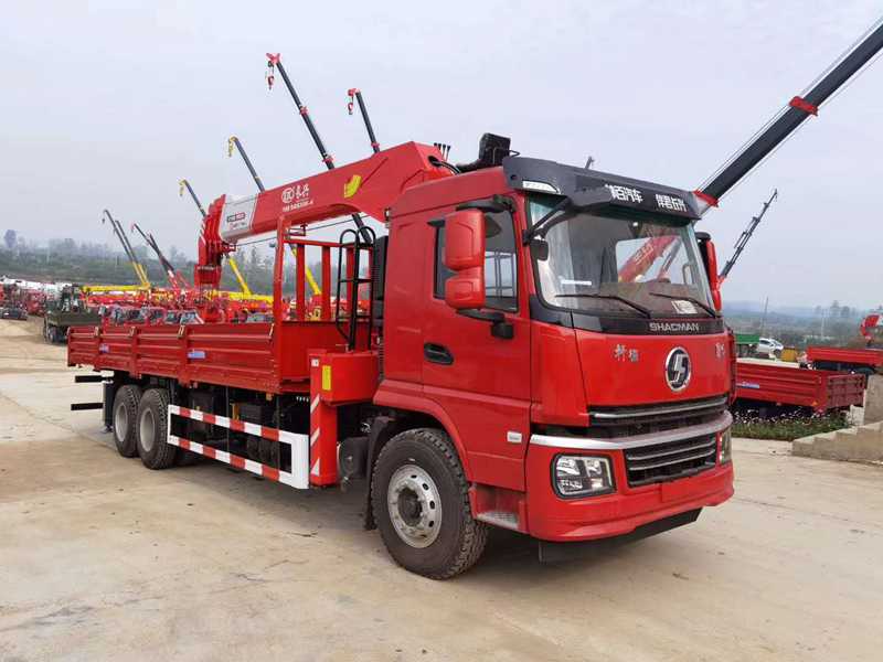 陜汽軒德翼6后八輪隨車吊圖片