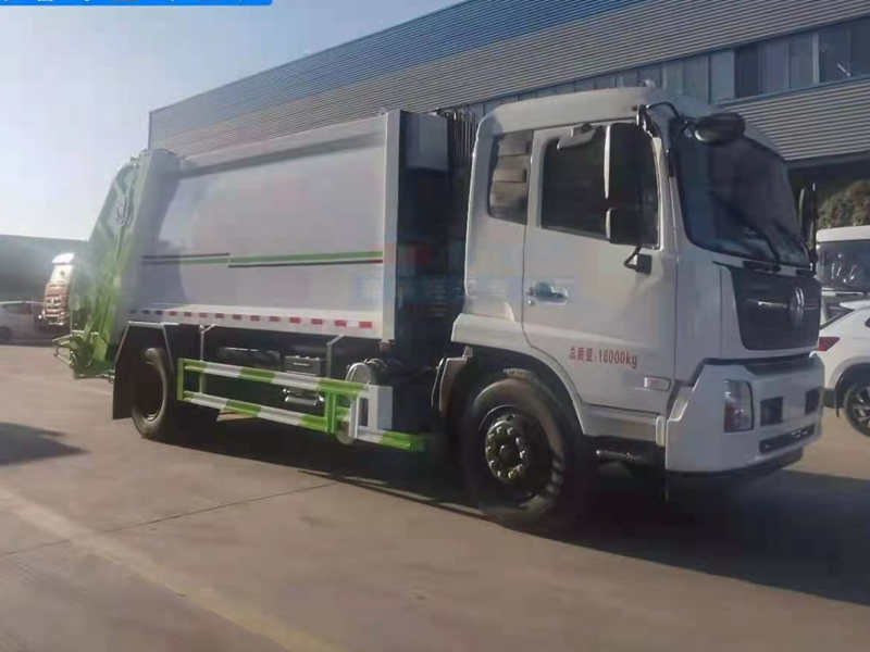 東風天錦10-14方壓縮式垃圾車